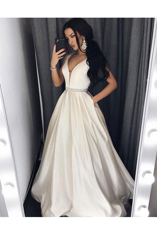 Ball Gown V-Neck Long Prom Evening Formal Dresses 3021559 Ball Gown V-Neck Long Prom Evening Formal Dresses 3021559