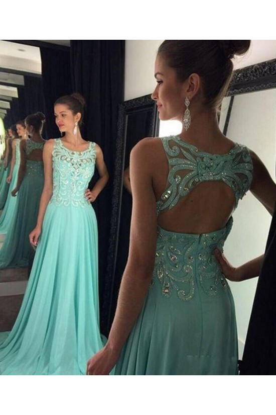 Elegant Beaded Long Chiffon Prom Evening Formal Dresses 3021567 Elegant Beaded Long Chiffon Prom Evening Formal Dresses 3021567