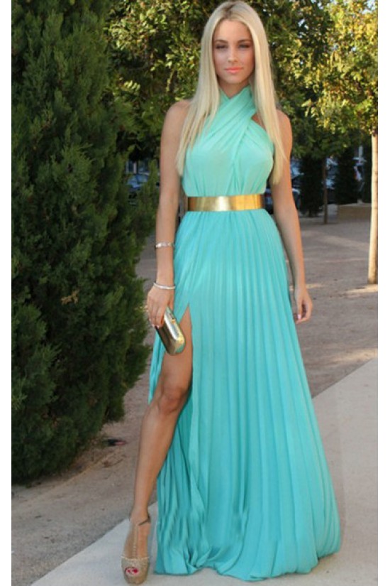 Side Split Long Chiffon Prom Evening Formal Dresses 3020160 Side Split Long Chiffon Prom Evening Formal Dresses 3020160