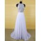 A-Line Sequins Top Chiffon Long Prom Evening Formal Dresses 3020188