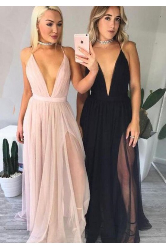 Sexy Low V-Neck Long Prom Dresses Party Evening Gowns 3020275 Sexy Low V-Neck Long Prom Dresses Party Evening Gowns 3020275