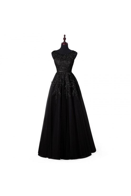 A-Line Illusion Neckline Lace Long Prom Dresses Party Evening Gowns 3020287 A-Line Illusion Neckline Lace Long Prom Dresses Party Evening Gowns 3020287