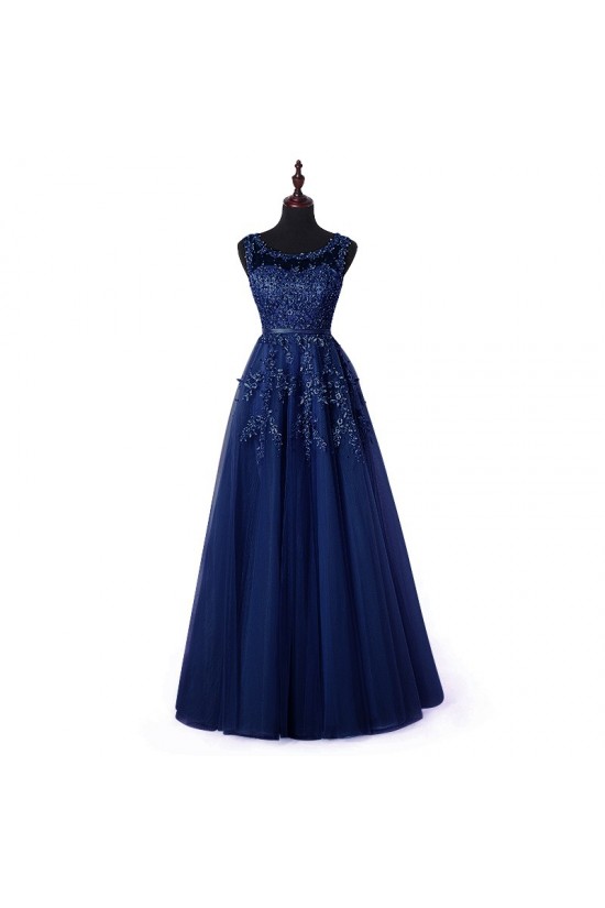 A-Line Illusion Neckline Lace Long Prom Dresses Party Evening Gowns 3020287 A-Line Illusion Neckline Lace Long Prom Dresses Party Evening Gowns 3020287