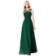 A-Line Illusion Neckline Lace Chiffon Prom Dresses Party Evening Gowns 3020294 A-Line Illusion Neckline Lace Chiffon Prom Dresses Party Evening Gowns 3020294