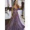 Sexy Spaghetti Straps Lace Long Blue Prom Dresses Party Evening Gowns 3020307
