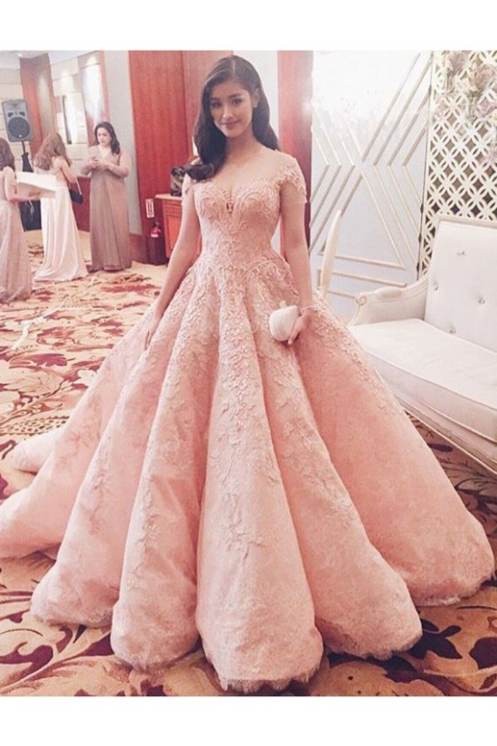 Ball Gown Lace Long Prom Dresses Party Evening Gowns 3020325 Ball Gown Lace Long Prom Dresses Party Evening Gowns 3020325