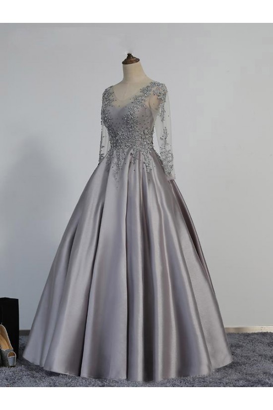 Ball Gown V-Neck Lace Appliques Prom Dresses Party Evening Gowns 3020350 Ball Gown V-Neck Lace Appliques Prom Dresses Party Evening Gowns 3020350