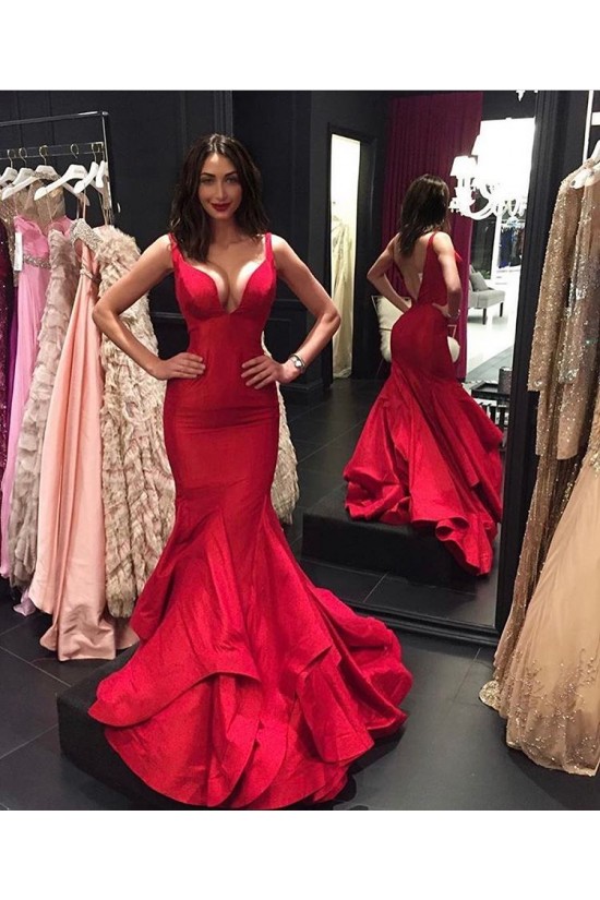 Sexy Mermaid Long Red Prom Dresses Party Evening Gowns 3020351 Sexy Mermaid Long Red Prom Dresses Party Evening Gowns 3020351