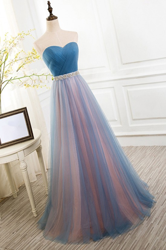A-Line Tulle Long Prom Dresses Party Evening Gowns 3020356 A-Line Tulle Long Prom Dresses Party Evening Gowns 3020356