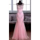 Long Pink Beaded Mermaid Lace Tulle Prom Dresses Party Evening Gowns 3020370 Long Pink Beaded Mermaid Lace Tulle Prom Dresses Party Evening Gowns 3020370