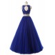 Two Pieces Beaded Lace Appliques Long Blue Prom Dresses Party Evening Gowns 3020380 Two Pieces Beaded Lace Appliques Long Blue Prom Dresses Party Evening Gowns 3020380