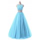 Two Pieces Beaded Lace Appliques Long Blue Prom Dresses Party Evening Gowns 3020380 Two Pieces Beaded Lace Appliques Long Blue Prom Dresses Party Evening Gowns 3020380