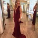 Sexy Long Burgundy Chiffon Prom Dresses Party Evening Gowns 3020412 Sexy Long Burgundy Chiffon Prom Dresses Party Evening Gowns 3020412