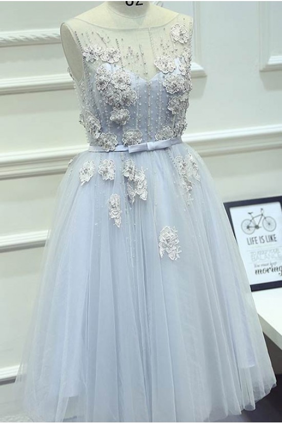 Illusion Neckline Unique Beaded Lace Tulle Prom Dresses Party Evening Gowns 3020423 Illusion Neckline Unique Beaded Lace Tulle Prom Dresses Party Evening Gowns 3020423