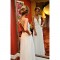 Long White Gold Lace Appliques Prom Dresses Party Evening Gowns 3020460
