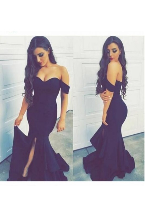 Mermaid Off-the-Shoulder Long Prom Dresses Party Evening Gowns 3020501 Mermaid Off-the-Shoulder Long Prom Dresses Party Evening Gowns 3020501