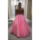 Beaded Two Pieces Long Pink Keyhole Back Prom Dresses Party Evening Gowns 3020503 Beaded Two Pieces Long Pink Keyhole Back Prom Dresses Party Evening Gowns 3020503