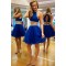 Two Pieces Beaded Tulle Short Homecoming Cocktail Prom Dresses 3020506