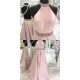 Long Pink Backless Beaded Halter Party Prom Evening Dresses 3020552 Long Pink Backless Beaded Halter Party Prom Evening Dresses 3020552