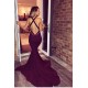 Mermaid Low V-Neck Burgundy Long Prom Dresses 3020555 Mermaid Low V-Neck Burgundy Long Prom Dresses 3020555