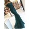 Mermaid Off-the-Shoulder Lace Long Prom Evening Dresses 3020586