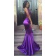 Long Purple Mermaid Lace Prom Evening Party Dresses 3020598 Long Purple Mermaid Lace Prom Evening Party Dresses 3020598