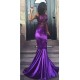 Long Purple Mermaid Lace Prom Evening Party Dresses 3020598 Long Purple Mermaid Lace Prom Evening Party Dresses 3020598