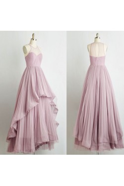 Long Pleated Prom Evening Party Dresses 3020617