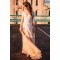 Long Sleeves V-Neck Lace Appliques Prom Evening Party Dresses 3020624
