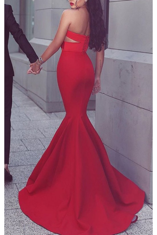 Long Red Mermaid Sweetheart Prom Evening Party Dresses 3020630 Long Red Mermaid Sweetheart Prom Evening Party Dresses 3020630
