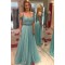 Beaded Long Chiffon Prom Evening Party Dresses 3020640