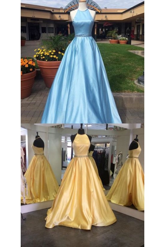 A-Line Beaded Long Prom Evening Party Dresses 3020658 A-Line Beaded Long Prom Evening Party Dresses 3020658