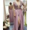 Long Sleeves Beaded Lace Prom Evening Party Dresses 3020664