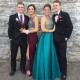 A-Line Halter Beaded Long Prom Evening Party Dresses 3020678