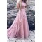 Elegant Lace and Tulle Long Prom Evening Party Dresses 3020708