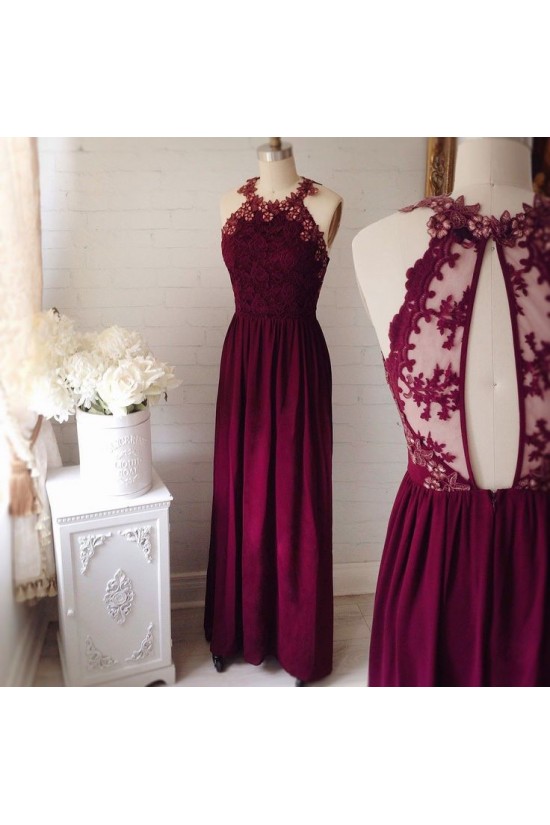 Lace and Chiffon Long Prom Evening Party Dresses 3020711 Lace and Chiffon Long Prom Evening Party Dresses 3020711