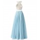 Two Pieces Lace White Blue Long Prom Evening Formal Dresses 3020731 Two Pieces Lace White Blue Long Prom Evening Formal Dresses 3020731