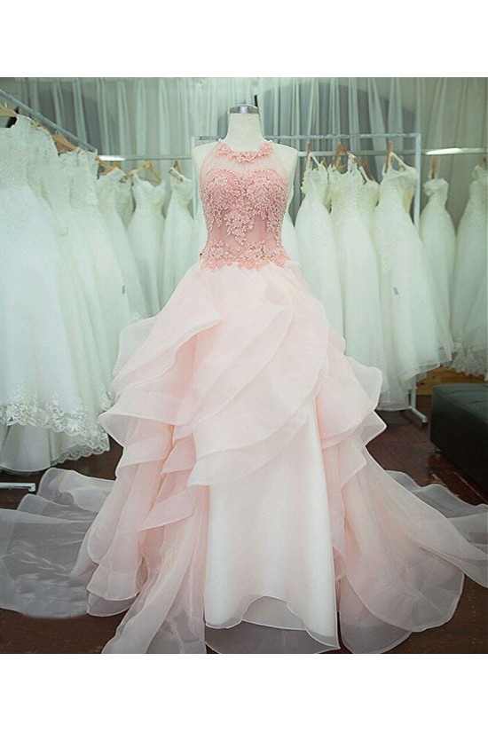 Long Pink Lace Prom Dresses Party Evening Gowns 3020757 Long Pink Lace Prom Dresses Party Evening Gowns 3020757
