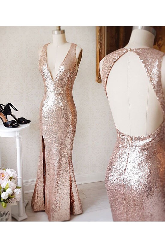 Mermaid Sequins V-Neck Long Prom Dresses Party Evening Gowns 3020760 Mermaid Sequins V-Neck Long Prom Dresses Party Evening Gowns 3020760