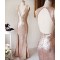 Mermaid Sequins V-Neck Long Prom Dresses Party Evening Gowns 3020760