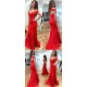 Mermaid Long Red Off-the-Shoulder Prom Formal Evening Party Dresses 3020769