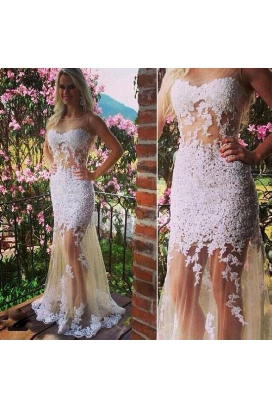 Sexy Lace Appliques Long Prom Formal Evening Party Dresses 3020777 Sexy Lace Appliques Long Prom Formal Evening Party Dresses 3020777