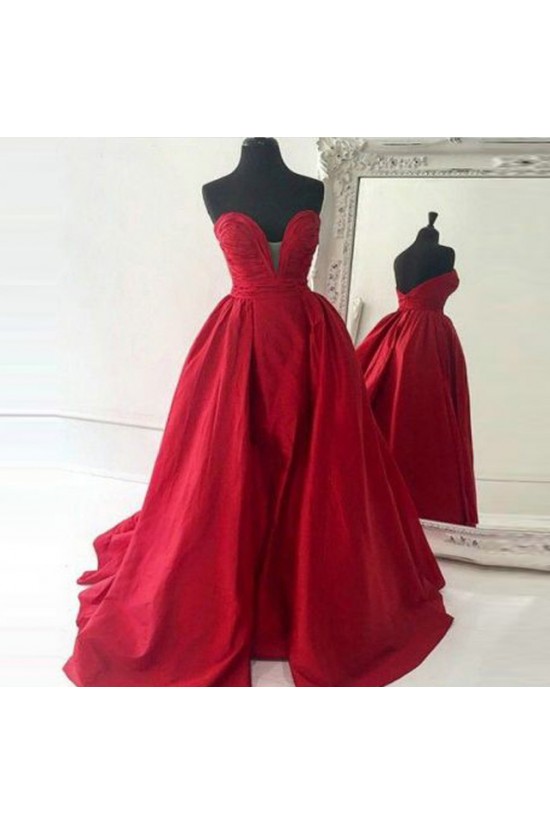 Ball Gown Sweetheart Long Red Prom Formal Evening Party Dresses 3020780 Ball Gown Sweetheart Long Red Prom Formal Evening Party Dresses 3020780