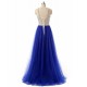 Long Blue Beaded Prom Formal Evening Party Dresses 3020789 Long Blue Beaded Prom Formal Evening Party Dresses 3020789