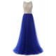 Long Blue Beaded Prom Formal Evening Party Dresses 3020789 Long Blue Beaded Prom Formal Evening Party Dresses 3020789