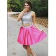 Beaded Two Pieces Short Prom Formal Evening Party Dresses 3020842