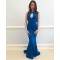 Mermaid Long Blue Prom Formal Evening Party Dresses 3020846