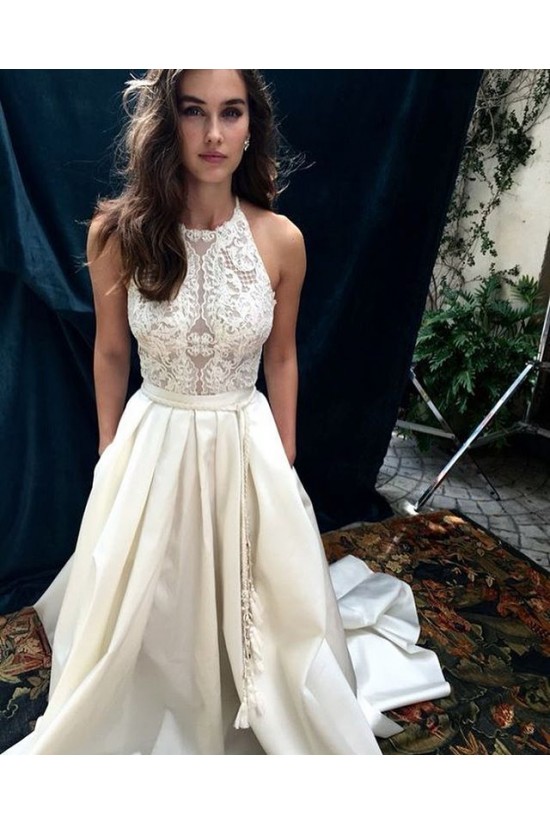 Elegant Long Lace Prom Formal Evening Party Dresses 3020871