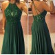 Long Green Lace Appliques and Chiffon Prom Formal Evening Party Dresses 3020907 Long Green Lace Appliques and Chiffon Prom Formal Evening Party Dresses 3020907