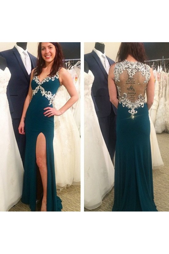 Lace Appliques Long Prom Formal Evening Party Dresses 3020917 Lace Appliques Long Prom Formal Evening Party Dresses 3020917